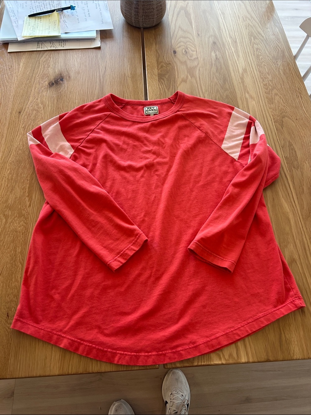 Hey gang varsity tee size 1